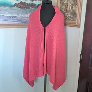 Coral Knit Shawl